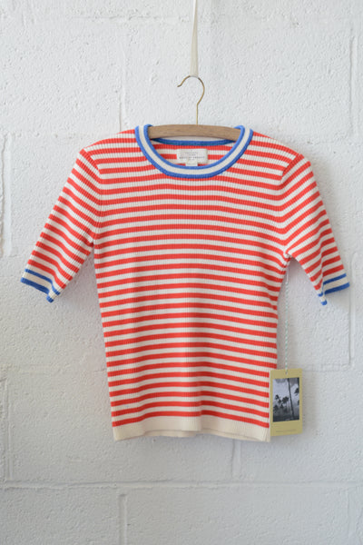 Farrah Sweater Red Stripe