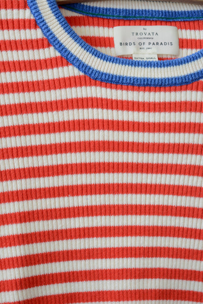 Farrah Sweater Red Stripe