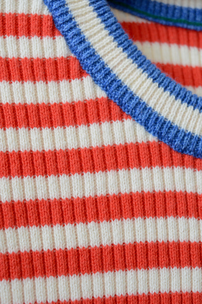 Farrah Sweater Red Stripe