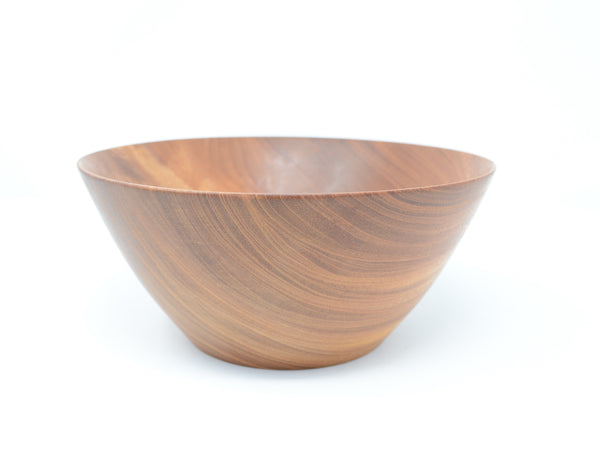 Mahogany Wood Bowl