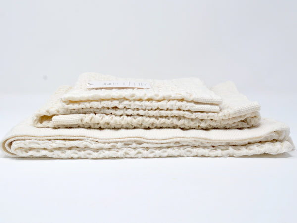 Lattice Linen Towels
