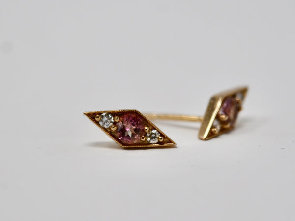 Shillay Tourmaline with White Diamonds