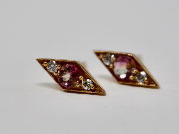 Shillay Tourmaline with White Diamonds