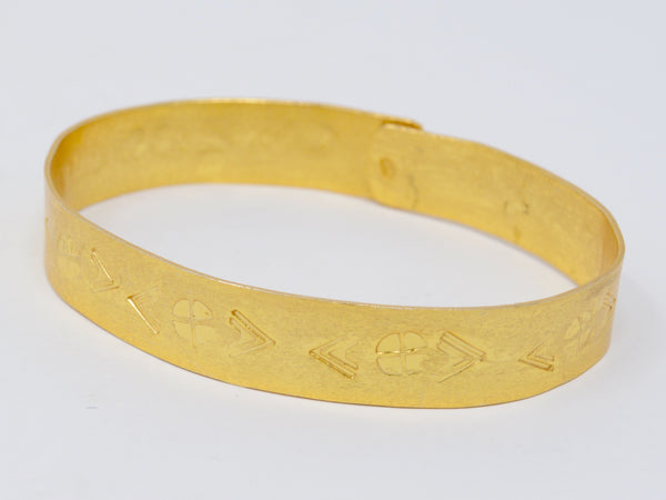 Golden Talisman Bangle
