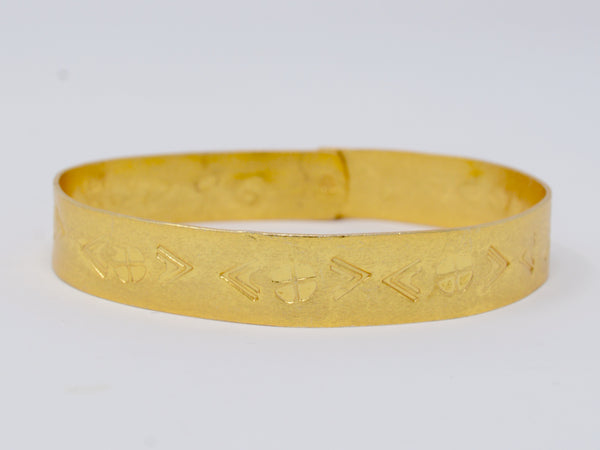 Golden Talisman Bangle