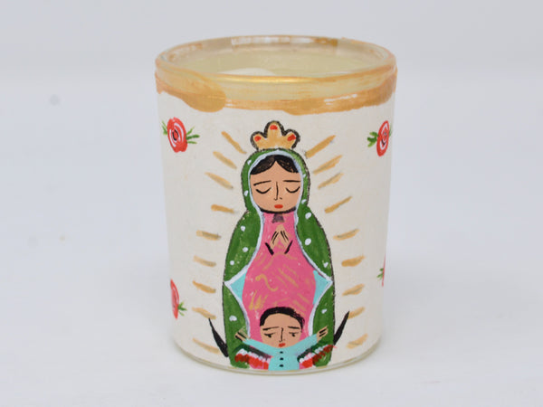 Handpainted Votive Holder