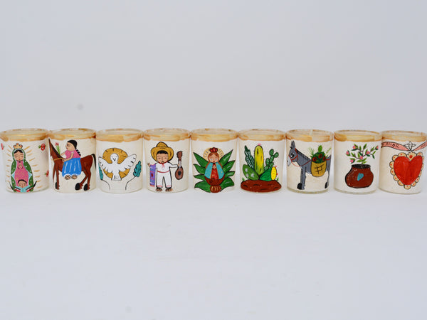 Handpainted Votive Holder