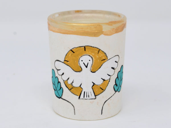 Handpainted Votive Holder