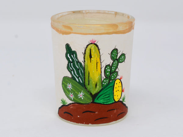 Handpainted Votive Holder