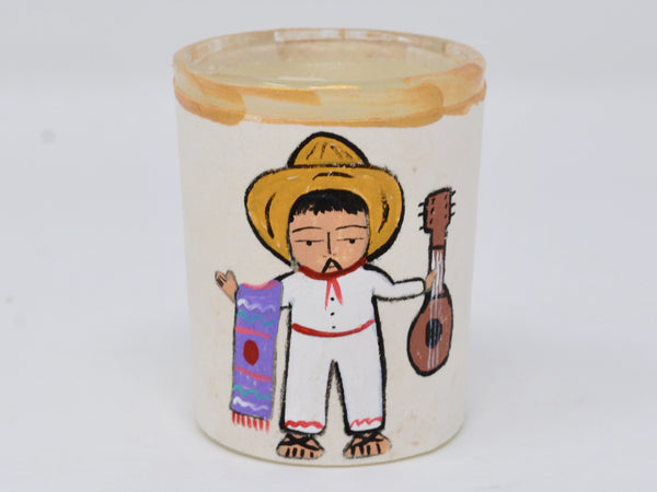 Handpainted Votive Holder