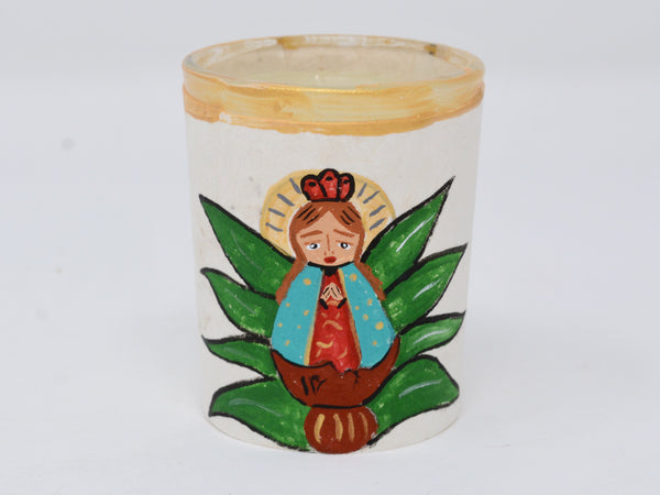 Handpainted Votive Holder