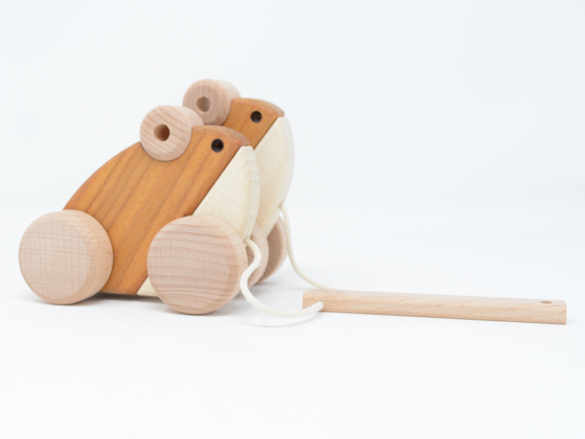 Double Frog Pull Toy – Jenkins & Co. Tulsa