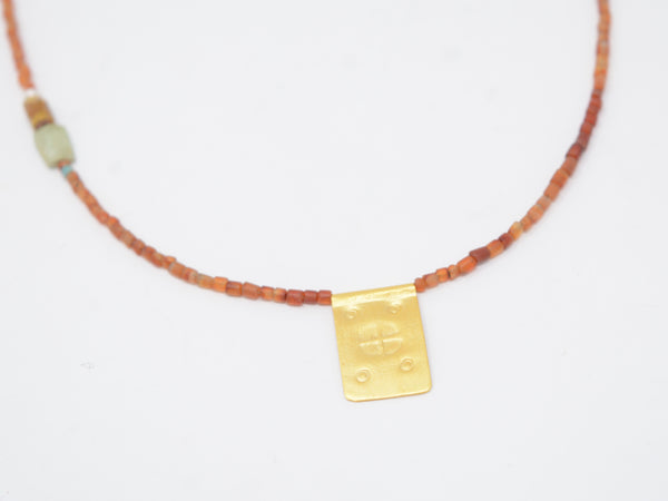 Antique Red Agate with Talsiman