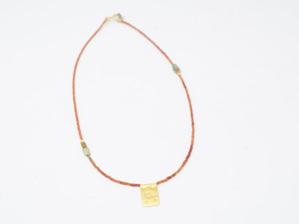 Antique Red Agate with Talsiman