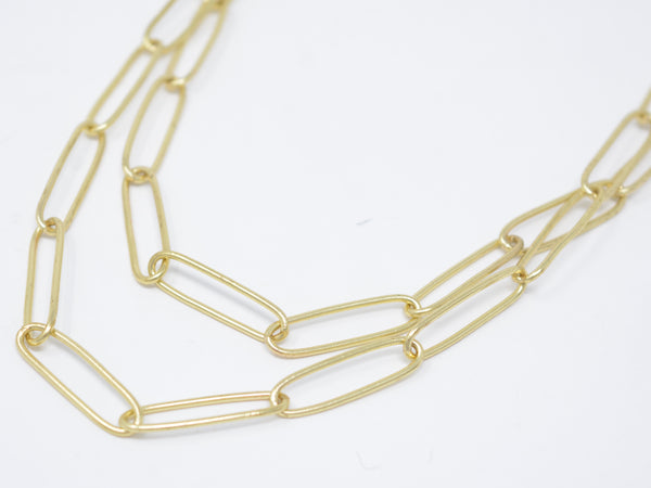 Double Taper Link Necklace