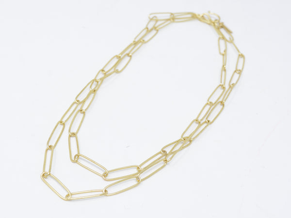 Double Taper Link Necklace