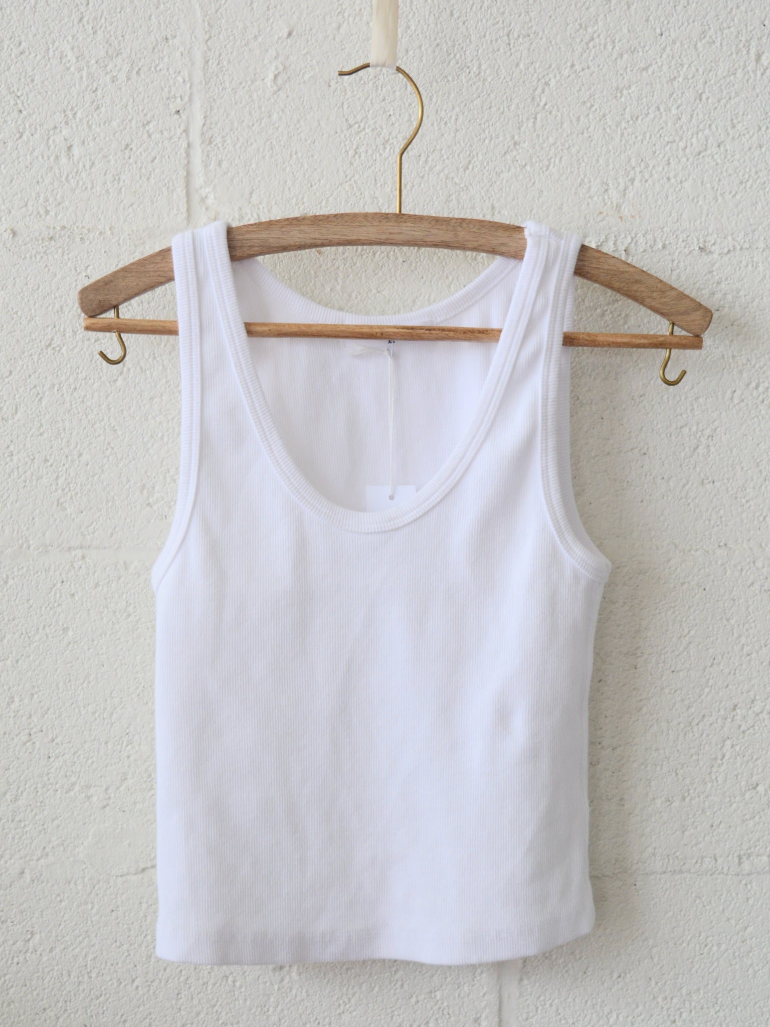 Blondie Tank - White