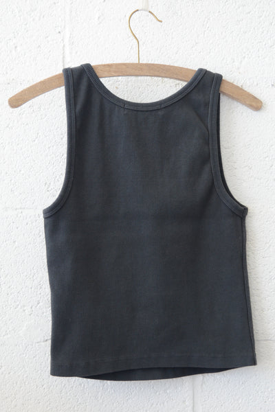 Blondie Tank - Vintage Black