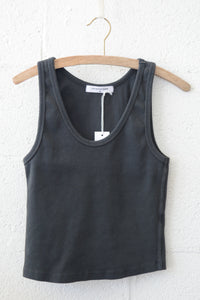 Blondie Tank - Vintage Black