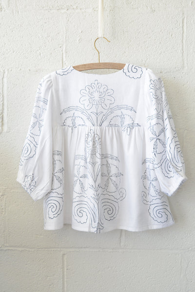 Mandarin Collar Top