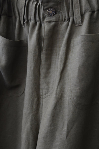 Tulip Wide Leg Pant - Martini Olive