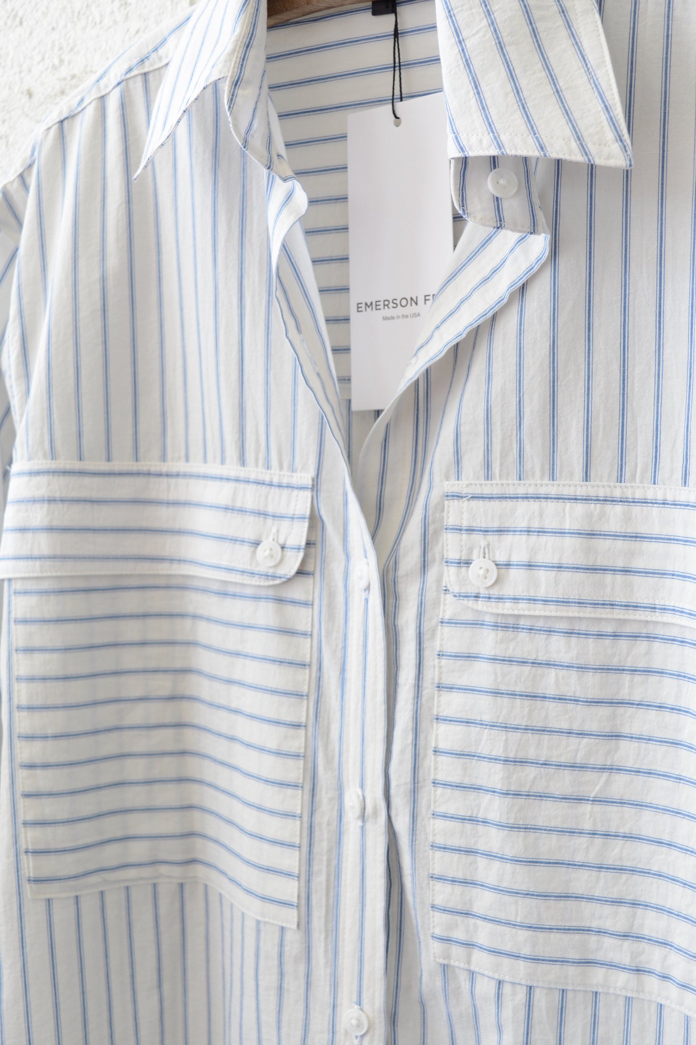 Oversize Pocket Shirtdress