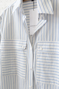 Oversize Pocket Shirtdress