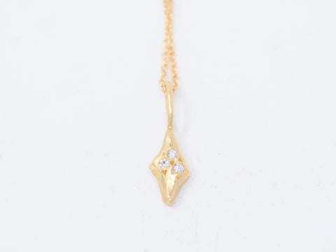 Triple Diamond Necklace