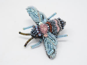 Rose Bee Brooch