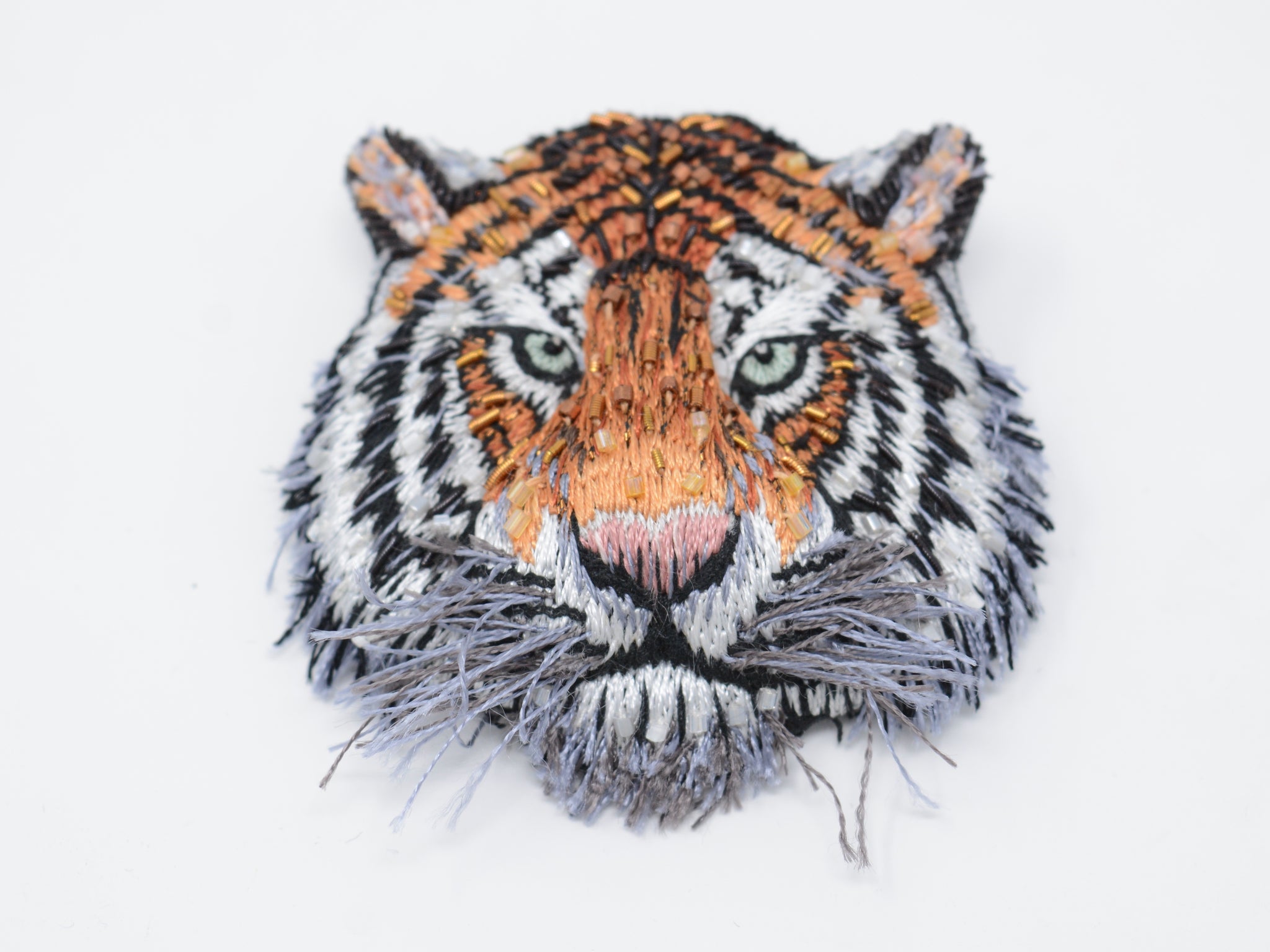 Sumatra Tiger Brooch