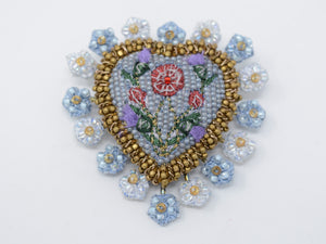 Heritage Heart Brooch