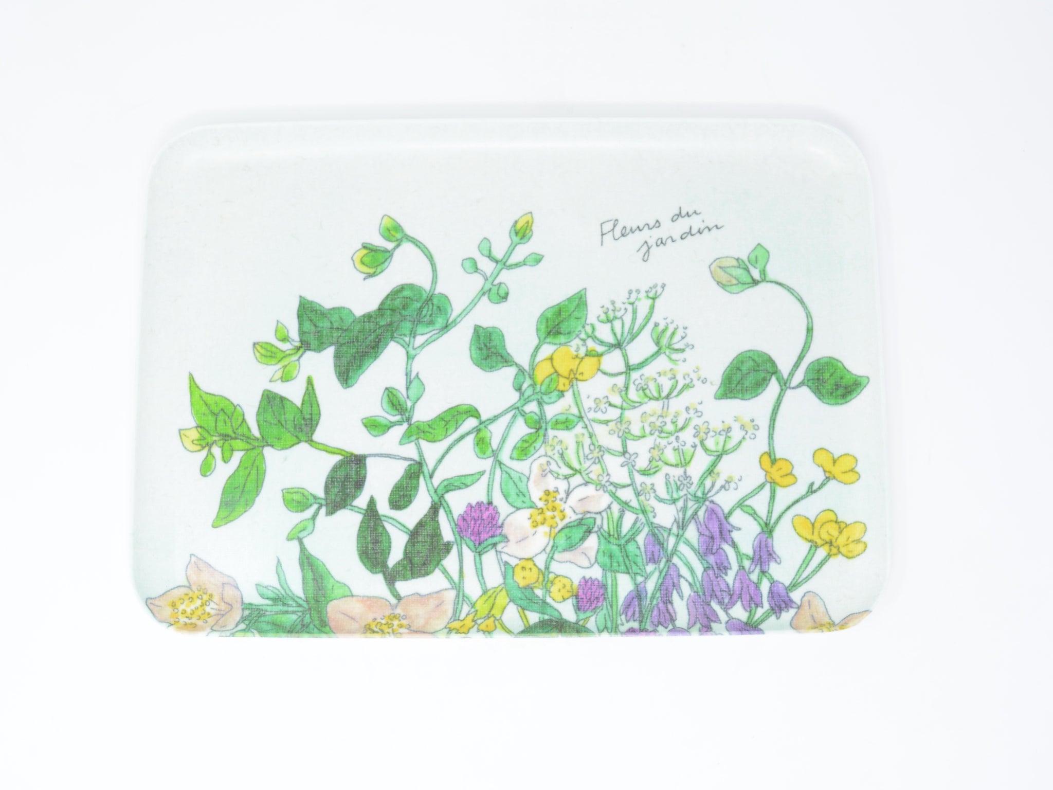 Medium Linen Tray - Fleur Sauvage
