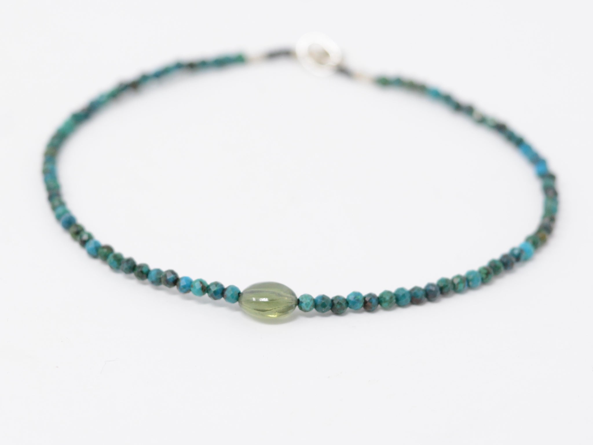 Chrysoprase + Green Apatite