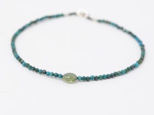 Chrysoprase + Green Apatite