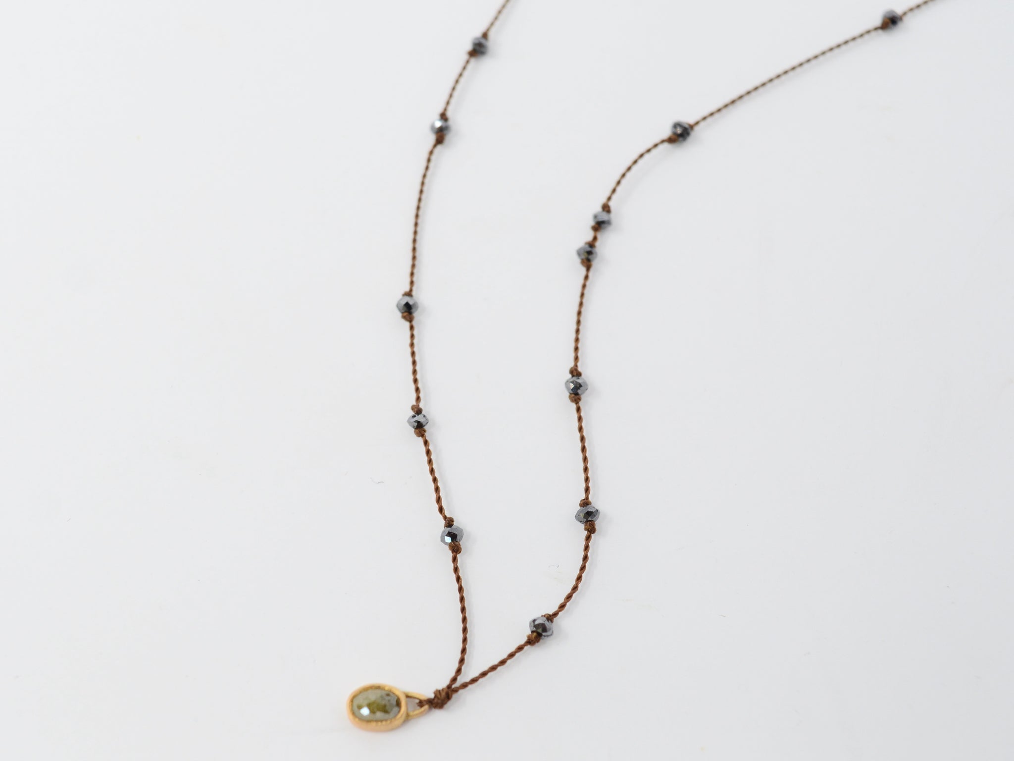 Diamonds + 18K Pendant