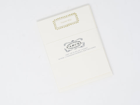 Foil Pressed Cards - Thank you