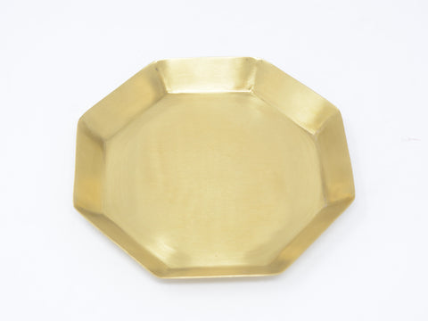 Brass Plate Octagon