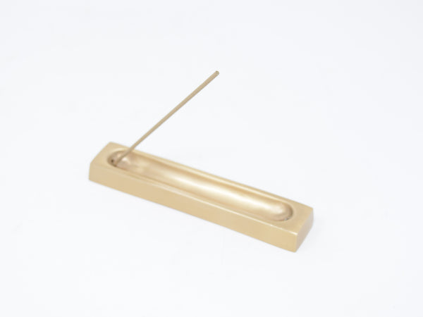 Brass Incense Holder - Rectangle