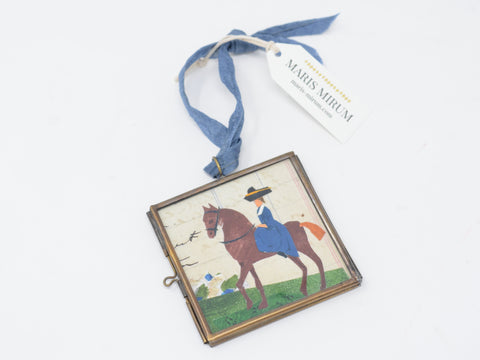 Riding Day Locket Ornament
