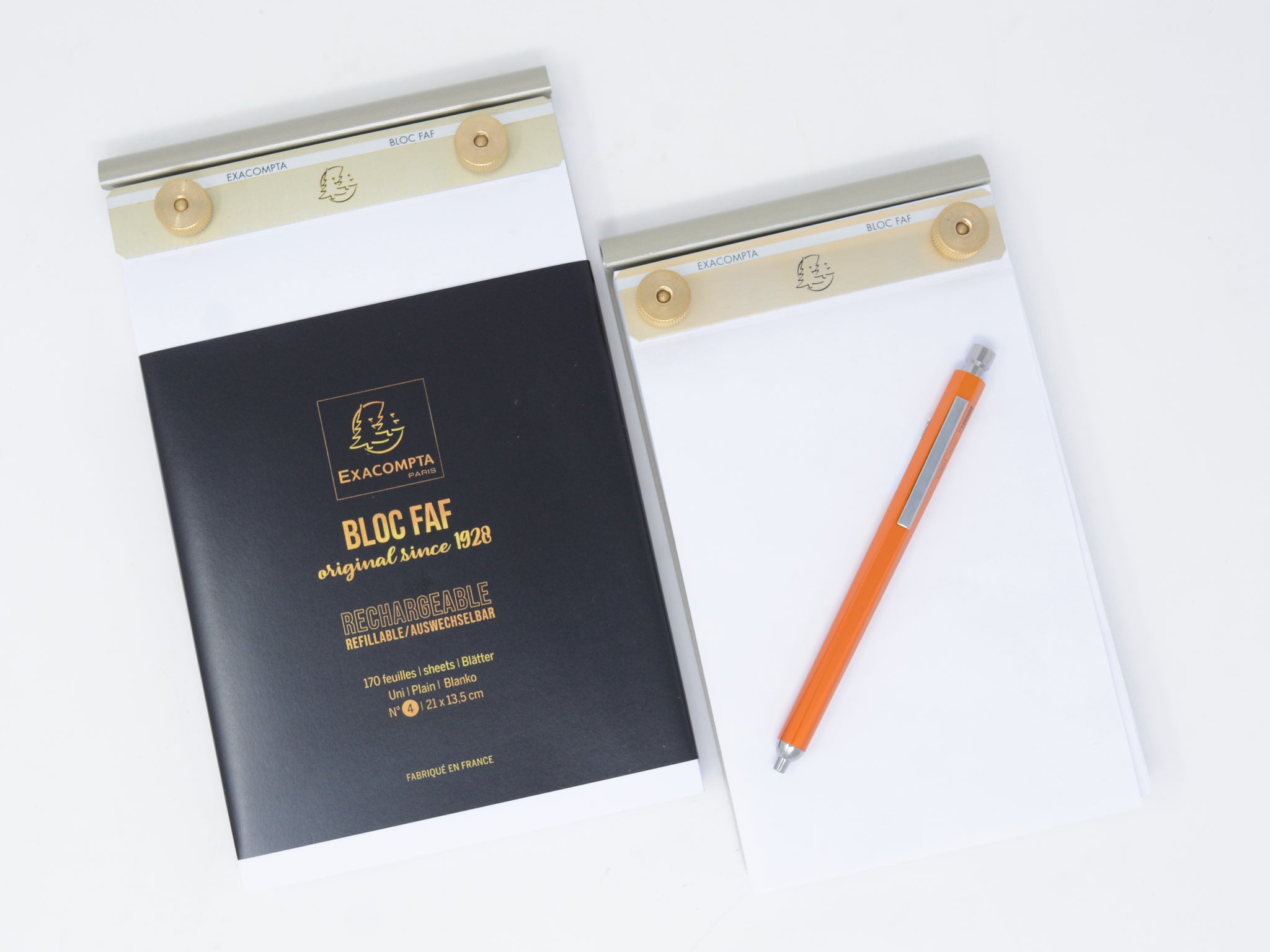 Bloc FAF Brass Desk Pad