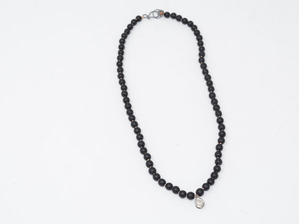 Night Sky Onyx with Polki Diamond