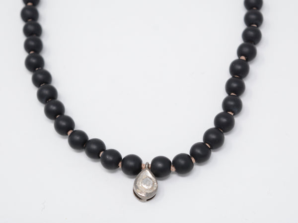 Night Sky Onyx with Polki Diamond