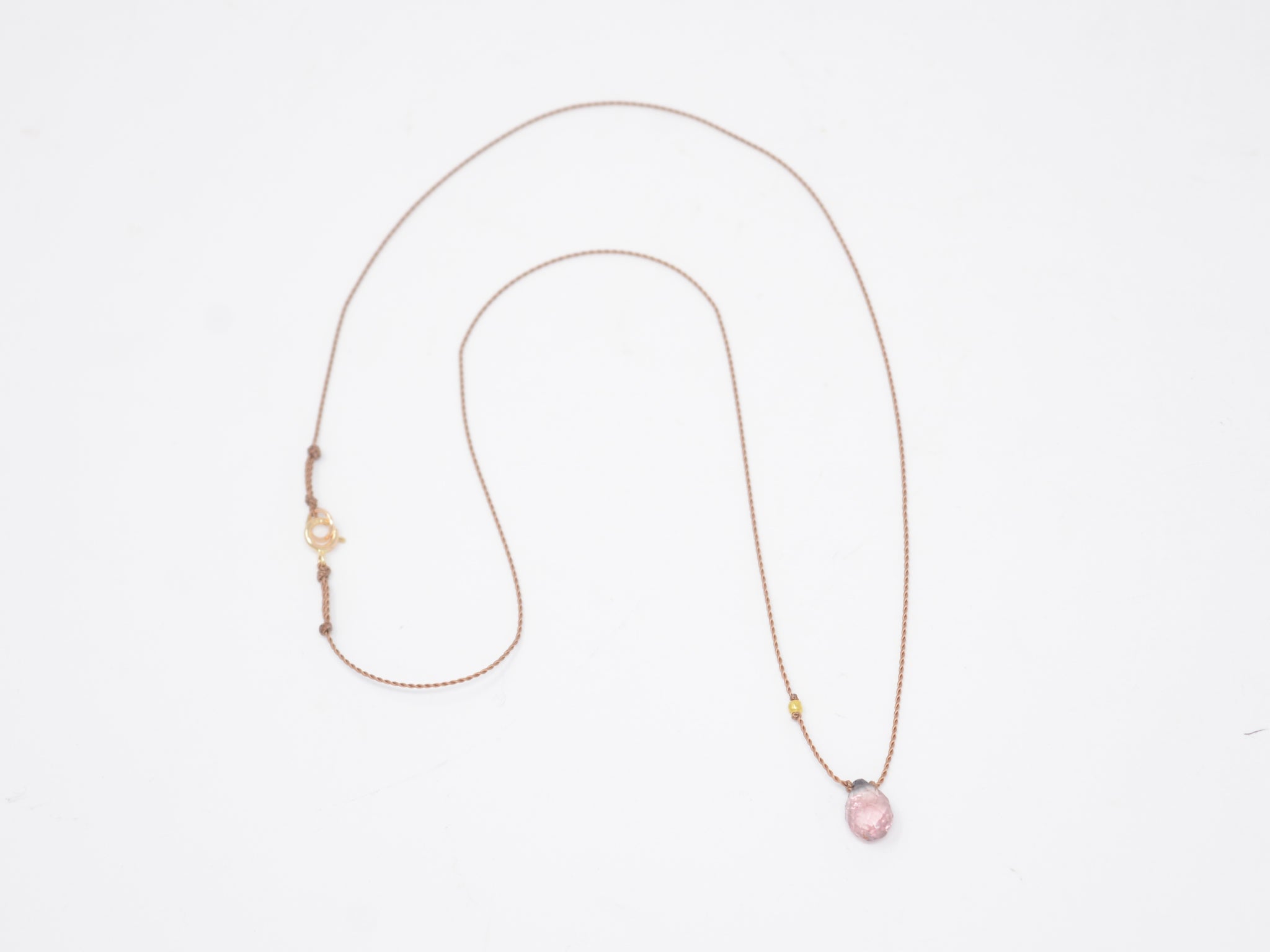 Pink Tourmaline Necklace