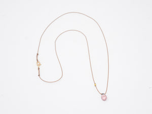 Pink Tourmaline Necklace