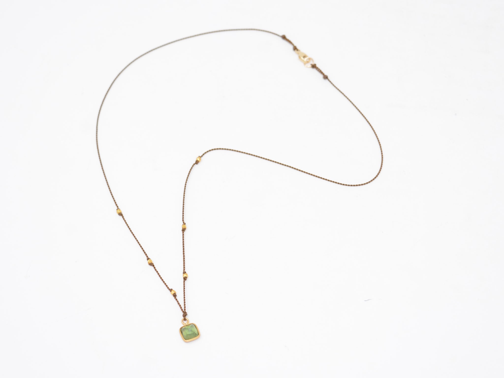 Sapphire + 18K Necklace