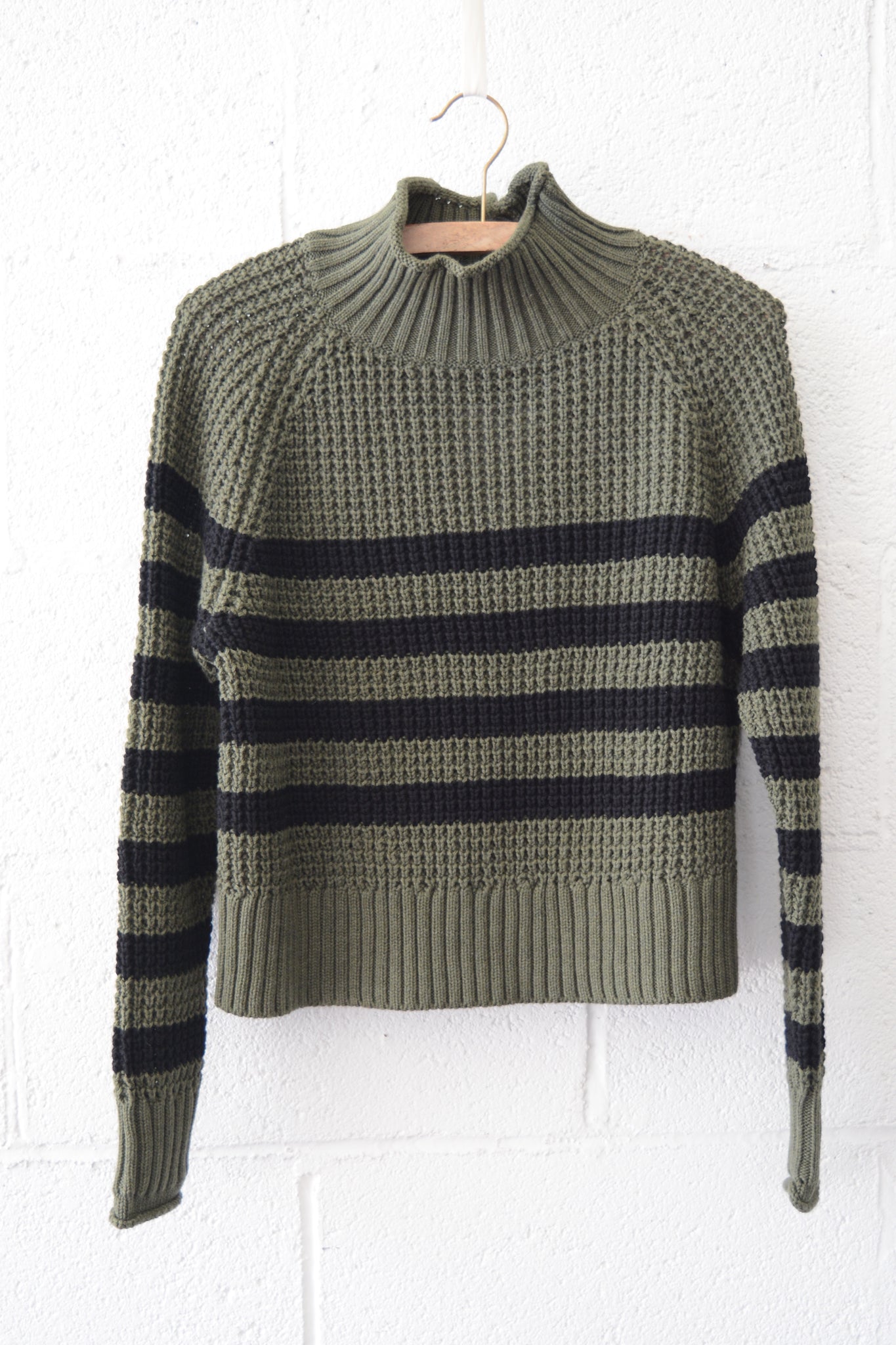 Boxy Funnel Neck Sweater