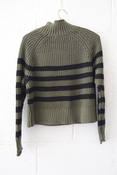 Boxy Funnel Neck Sweater