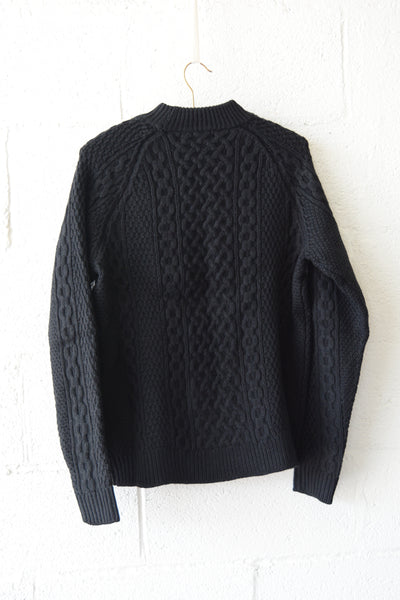 Fisherman Sweater - Black