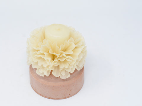 Wax Flowers Candle