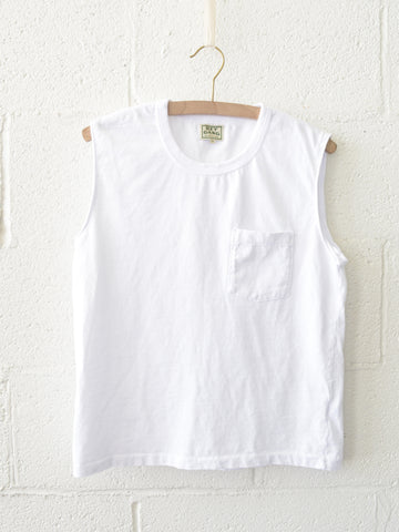 The Muscle Tee - White
